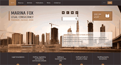Desktop Screenshot of marinafox.com