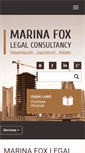 Mobile Screenshot of marinafox.com
